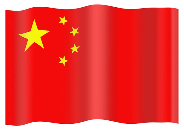 China flag — Stock Photo, Image