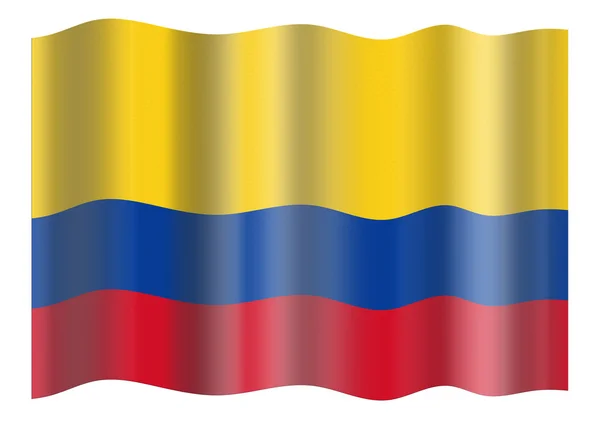 Bandera de Columbia — Foto de Stock