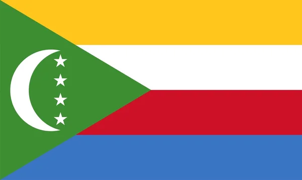 Flag of Comoros — Stock Photo, Image