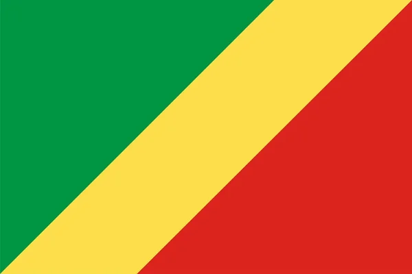 Flag of Kongo — Stock Photo, Image