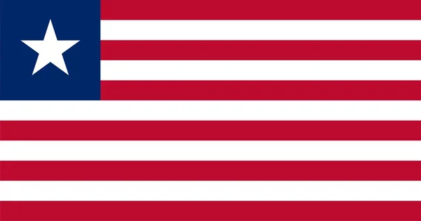 라이베리아의 국기 — 스톡 사진