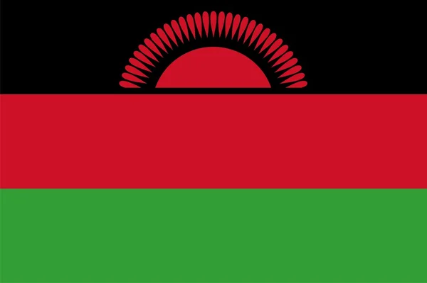 Bandeira do malaui — Fotografia de Stock