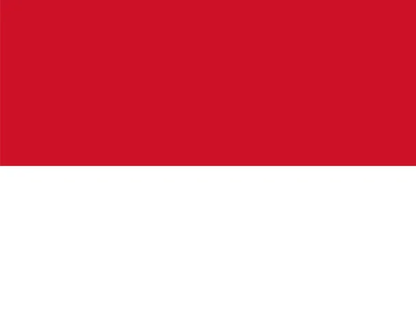 Flaga Monako — Zdjęcie stockowe