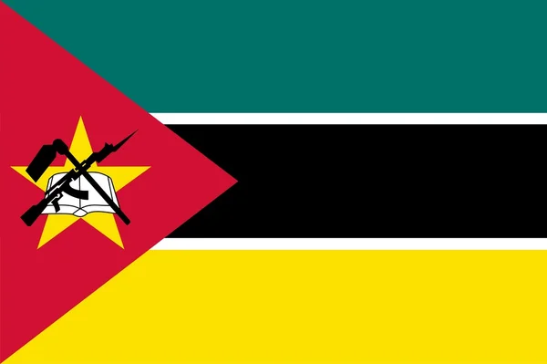 モザンビークの国旗 — ストック写真