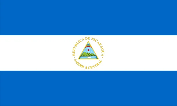 Drapeau du Nicaragua — Photo