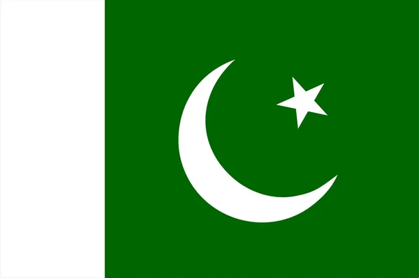 Pakisztán zászló — Stock Fotó