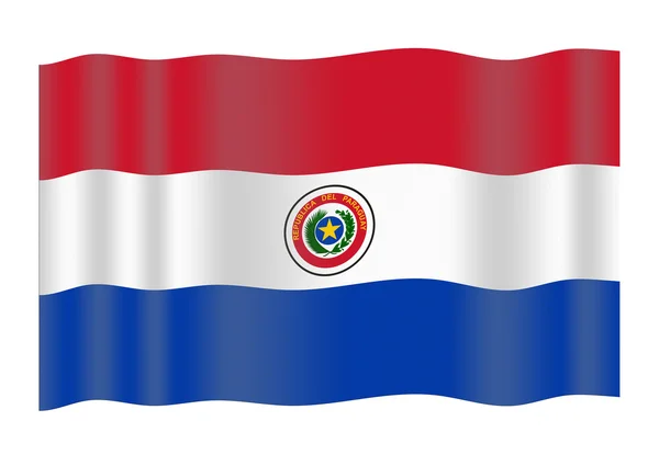 Bandera de Paraguay — Foto de Stock