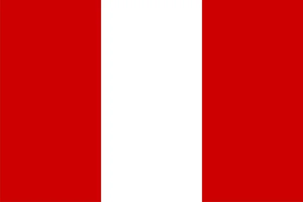 Flagge von Peru — Stockfoto