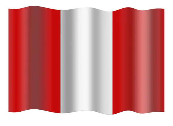 Vlajka peru — Stock fotografie