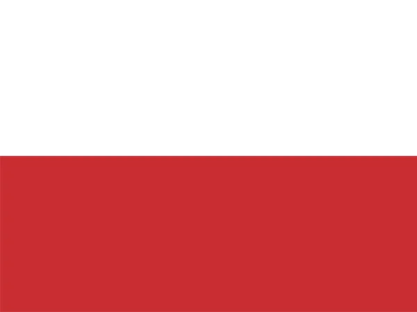 Bandiera Polonia — Foto Stock