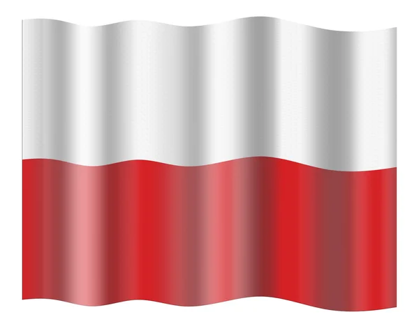 Poland Flag — Stock Photo, Image