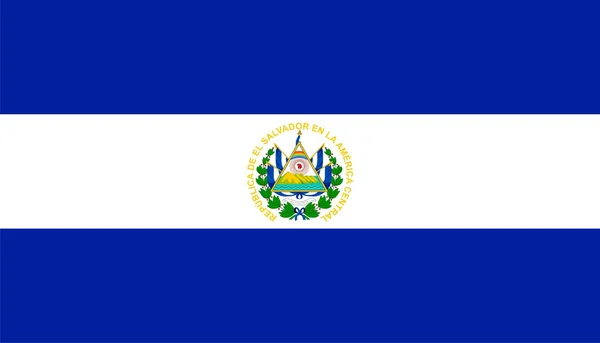 エルサルバドルの旗 — ストック写真