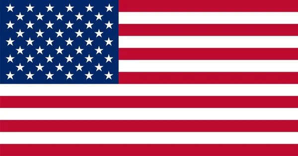 Bandera de United States of America — Foto de Stock