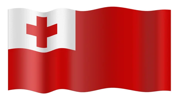 Flaga tonga — Zdjęcie stockowe