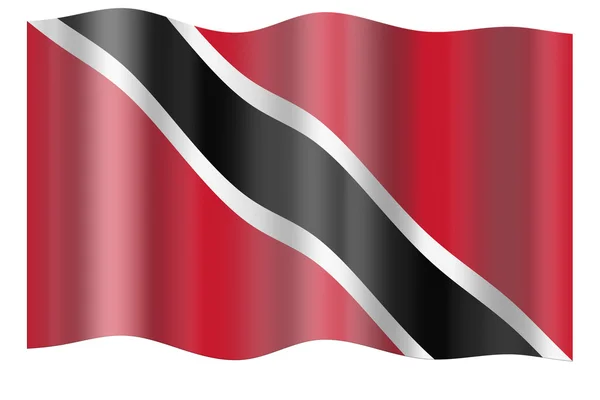 Flag of Trinidad and Tobago — Stock Photo, Image