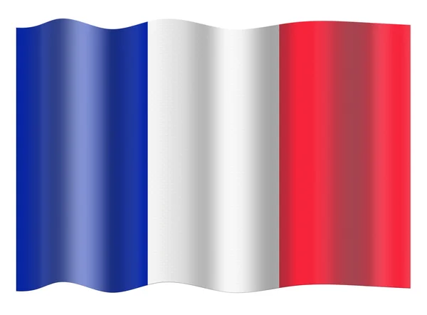 Прапор Франції — стокове фото