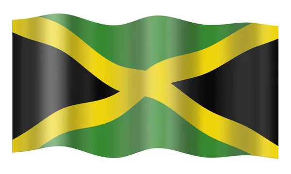 Bandera de Jamaica —  Fotos de Stock