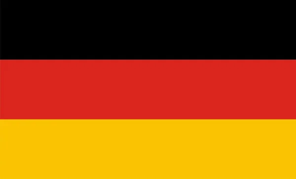 Прапор Німеччини Стокова Картинка
