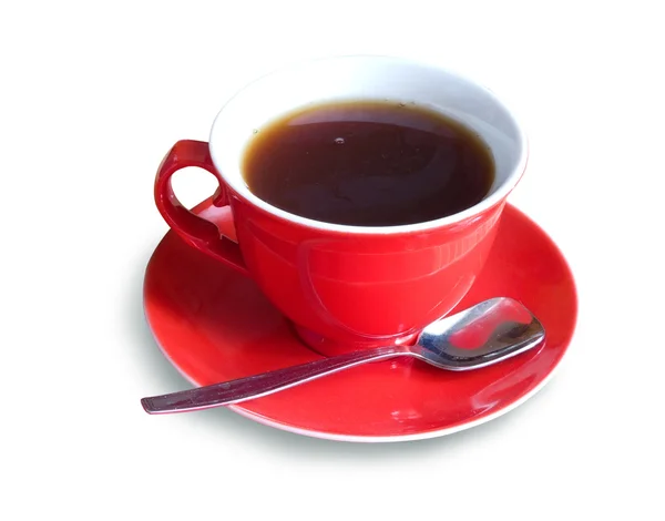 Czerwona czapka herbaty — Zdjęcie stockowe