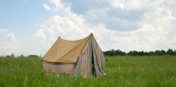 Camping plaats — Stockfoto