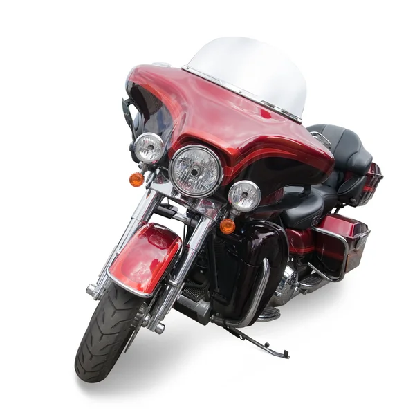 Rode motorfiets — Stockfoto