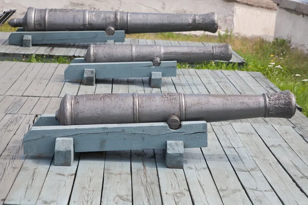 Old cannons — Stock Photo, Image