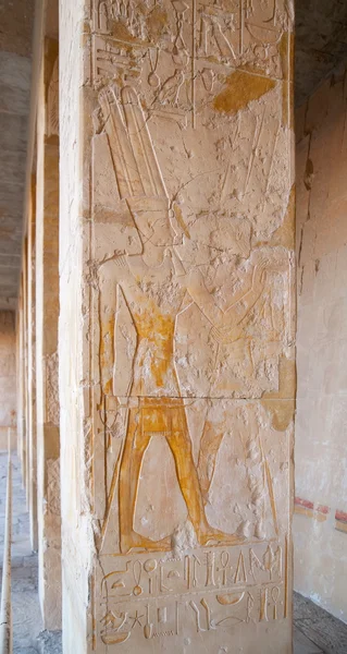 Primer plano del Templo de Hatshepsut — Foto de Stock