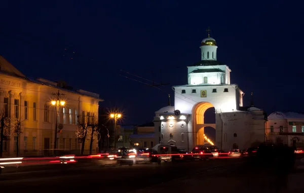 Золотые ворота во Владимире — стоковое фото