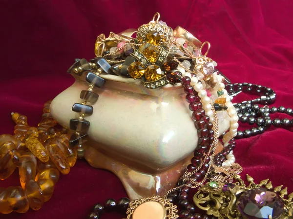 Cerâmica tesouro peito — Fotografia de Stock