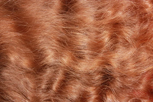 Rött hår texturerat — Stockfoto