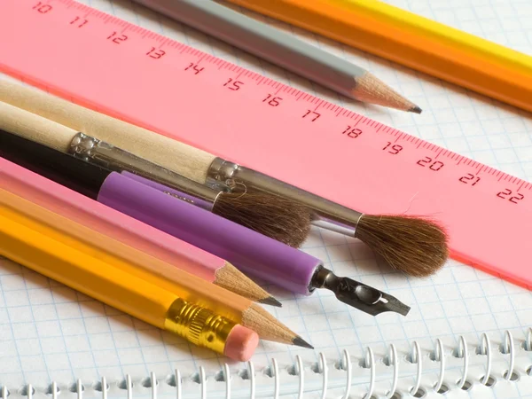 School supplies Royalty Free Stock Images