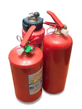 Fire extinguisher cylinder clipart