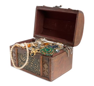 Treasure chest clipart