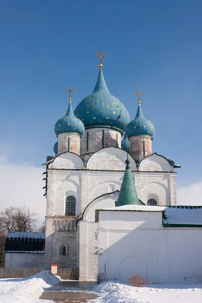 Templo Rozhdestvenskiy (1222-1225 ) — Fotografia de Stock
