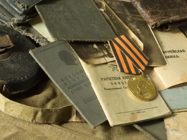Армейские документы — стоковое фото