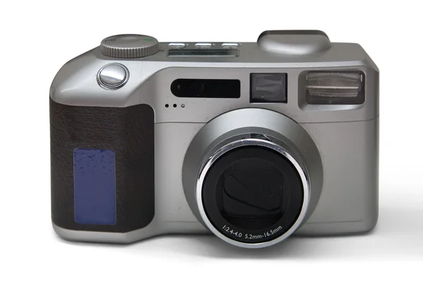 Vintage camera against white — Stock Photo, Image