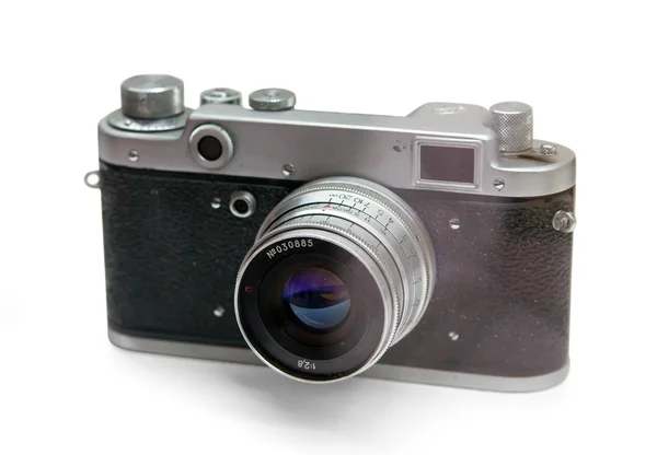 The old russian analog camera for film — Stock Photo, Image