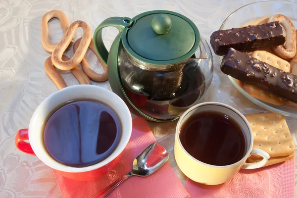 Чашки чая — стоковое фото