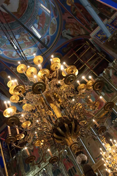 Interno della chiesa ortodossa — Foto Stock