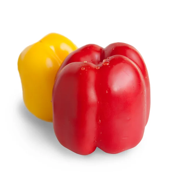 Colored peppers Stock Image