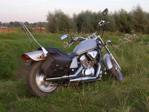 Gran motocicleta nueva — Foto de Stock