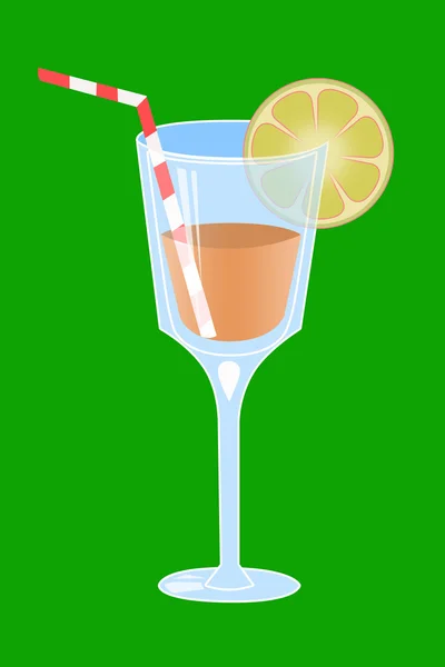 Illustration of cocktail is in glass — Stock Photo, Image