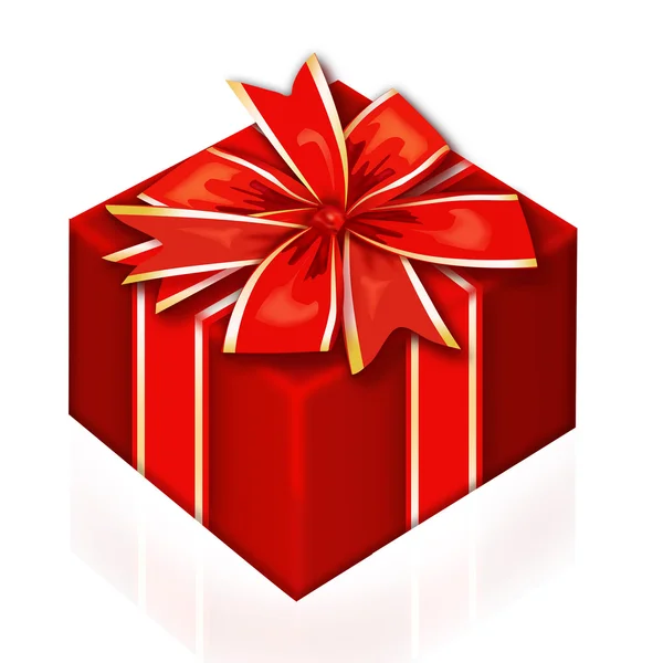 Illustrazione della scatola con un regalo — Foto Stock