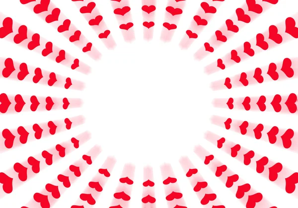Background from hearts — Stock Photo, Image