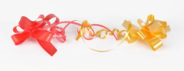 Varicoloured bows for the decoration — Stock Photo, Image
