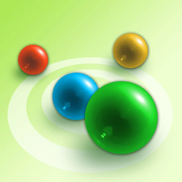 Abstract background from balls — Stock Photo, Image