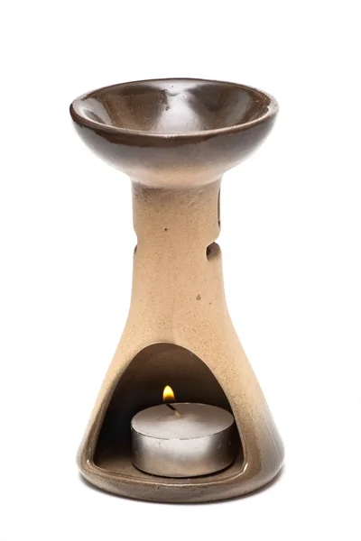 Ceramic aroma candlestick — Stock Photo, Image