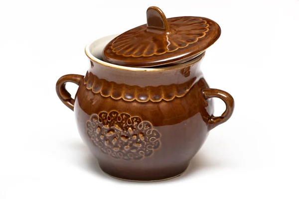 Ceramic pot for kitchen — Stock Photo, Image