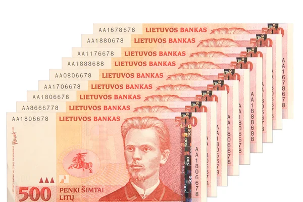 Lithuanian currency — Stock Photo, Image