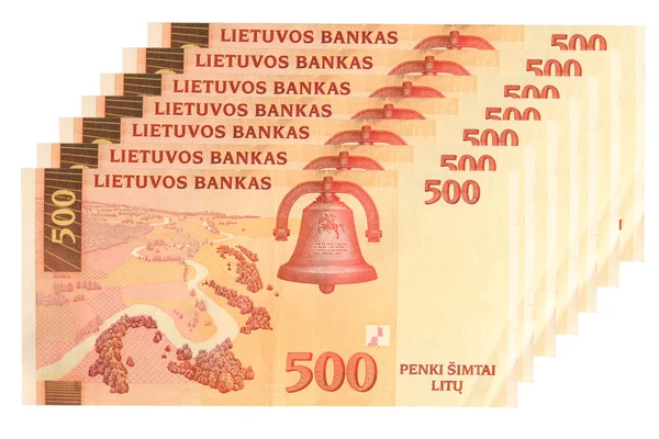 Lithuanian currency — Stock Photo, Image